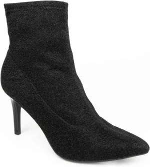 Jones New York Women's Rhinestone Mid Heel Pumps with Buckle Strap and Pointed Toe - Medium and Wide Width Sizes