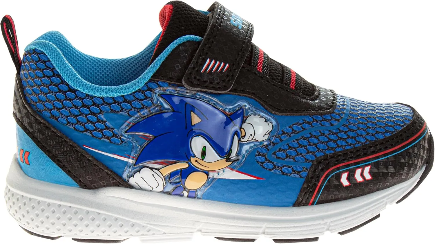 Josmo Kids Sonic the Hedgehog Sneakers LED Light Up Shoe (Toddler/Little Kid)