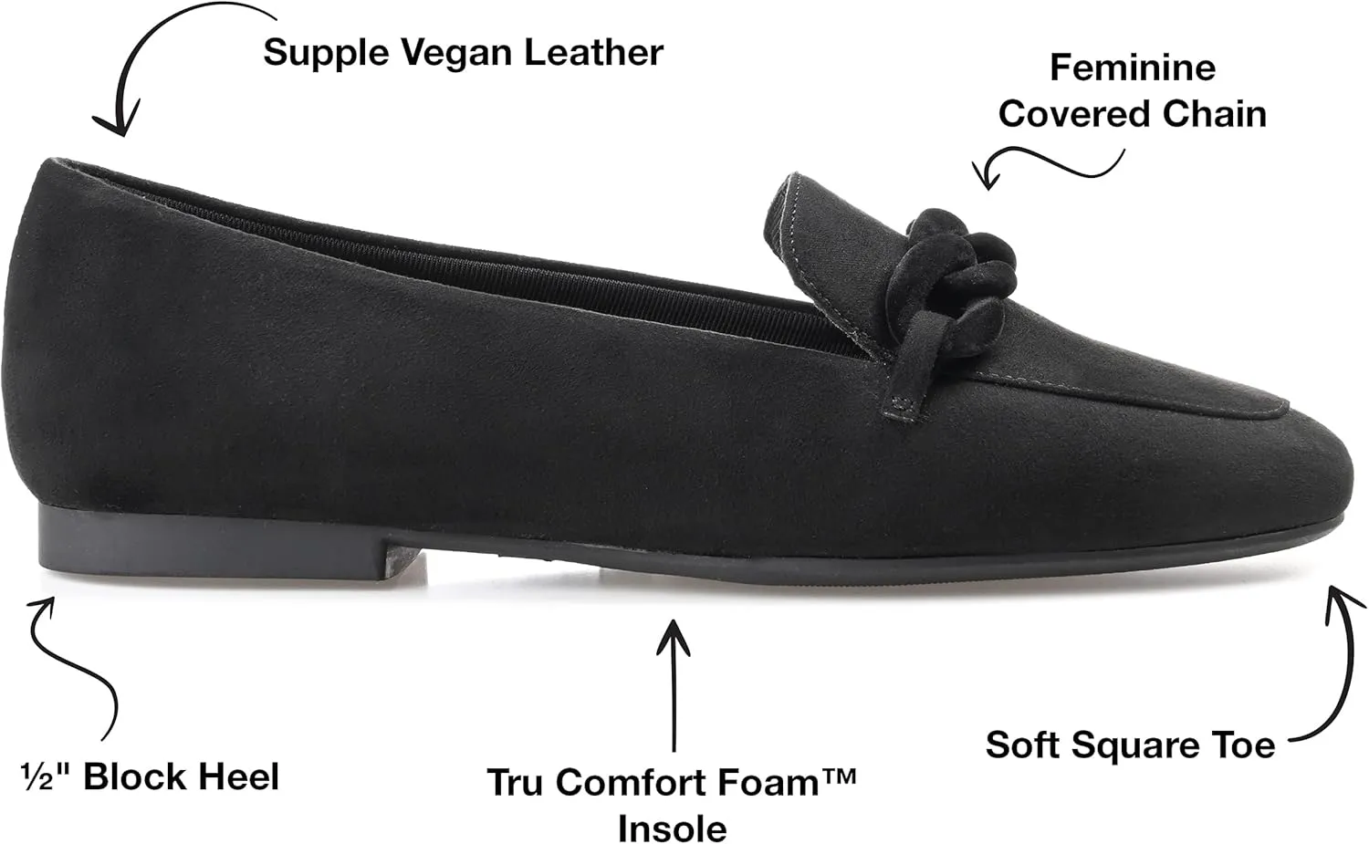 Journee Women's Comfort Foam Cordell Dress Flats
