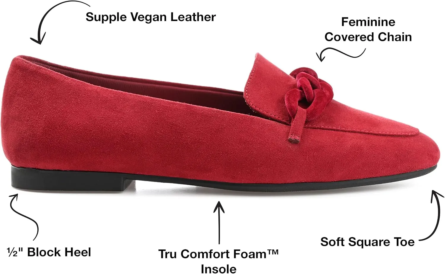 Journee Women's Comfort Foam Cordell Dress Flats
