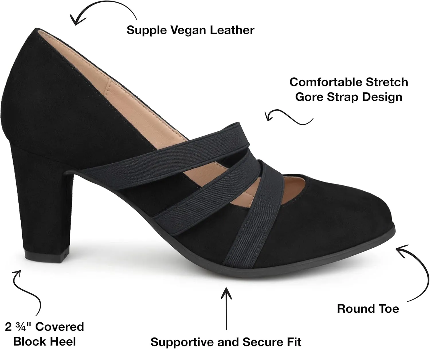 Journee Women's Comfort Loren Pumps