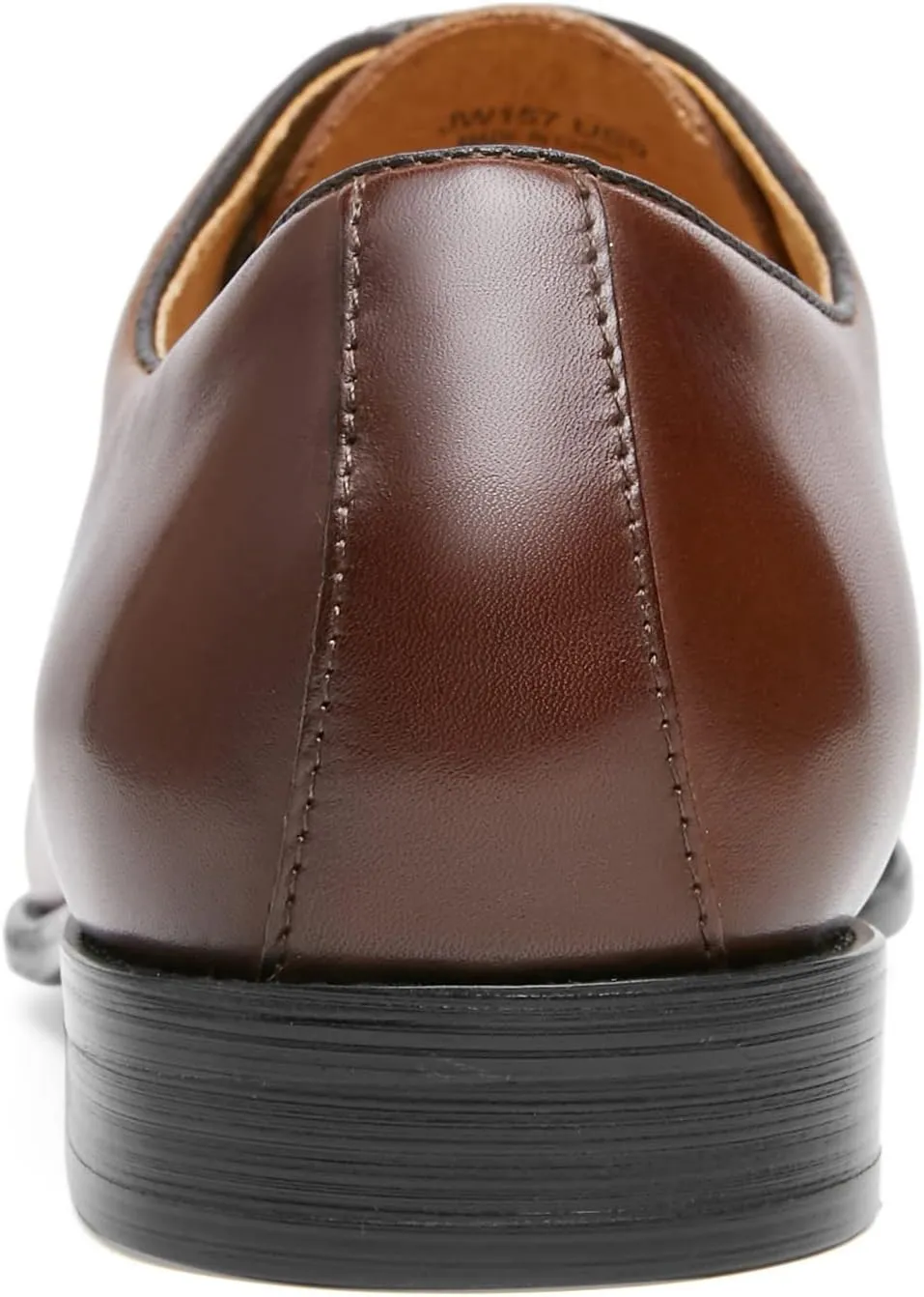 Journey West Mens Dress Shoes with Genuine Leather in Cap-Toe Business Oxford Formal Wedding Shoes for Men