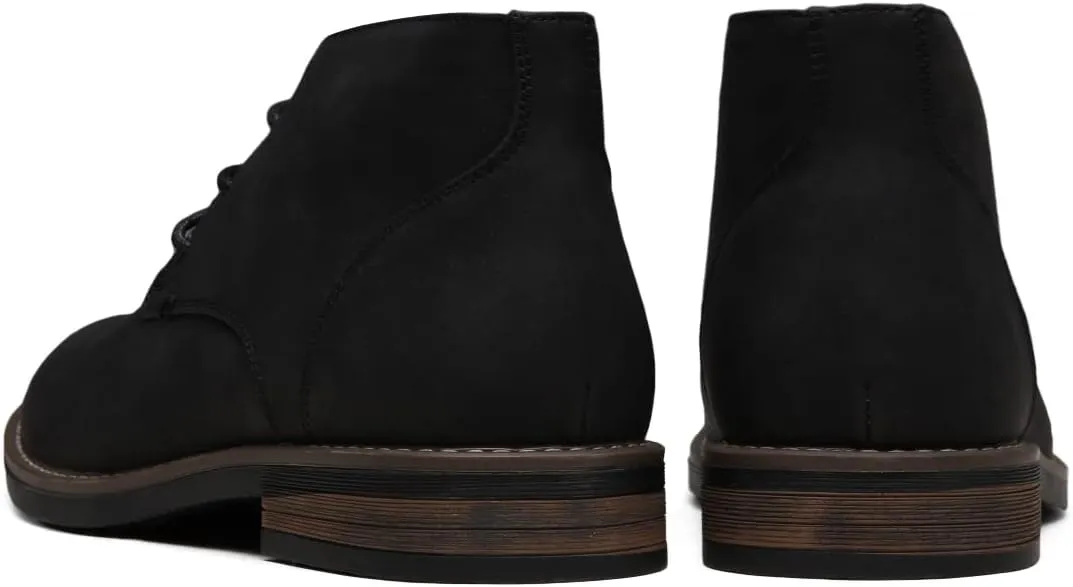 Jousen Men's Chukka Boots Lace Up Desert Ankle Boots Classic Causal Dress Boots for Men
