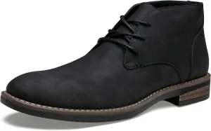 Jousen Men's Chukka Boots Lace Up Desert Ankle Boots Classic Causal Dress Boots for Men