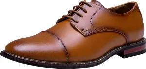 Jousen Men's Dress Shoes Classic Oxfords Formal Business Shoes Modern Derby Oxford