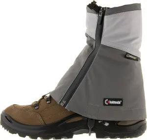 Kahtoola LEVAgaiter Mid GTX Gaiters, Waterproof Gore-TEX Shoe & Boot Protection for Mountaineering, Off-Trail Hiking in Mud, Snow & Ice