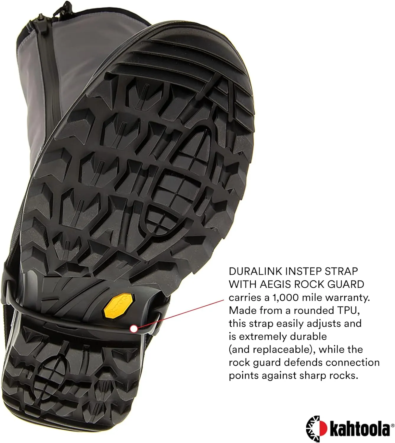 Kahtoola NAVAgaiter Tall GTX Gaiters I Waterproof Gore-TEX Boot Protection for Mountaineering, Hunting, Off-Trail Hiking in Mud, Snow & Ice