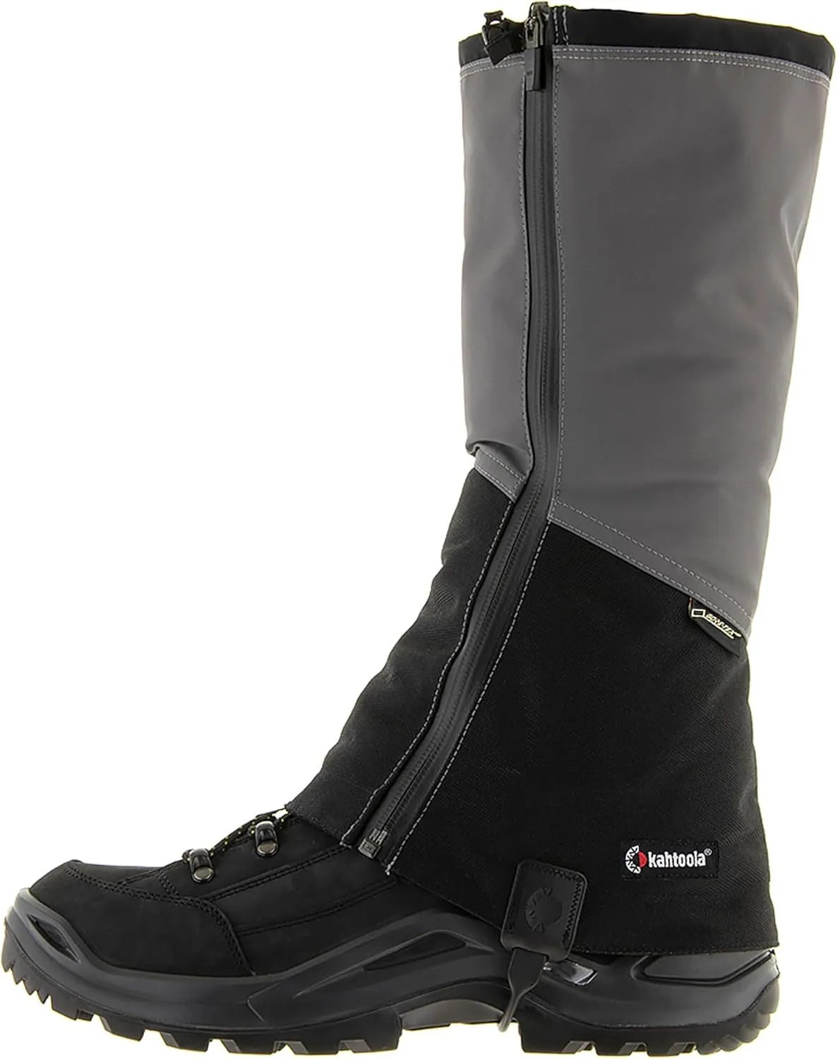 Kahtoola NAVAgaiter Tall GTX Gaiters I Waterproof Gore-TEX Boot Protection for Mountaineering, Hunting, Off-Trail Hiking in Mud, Snow & Ice