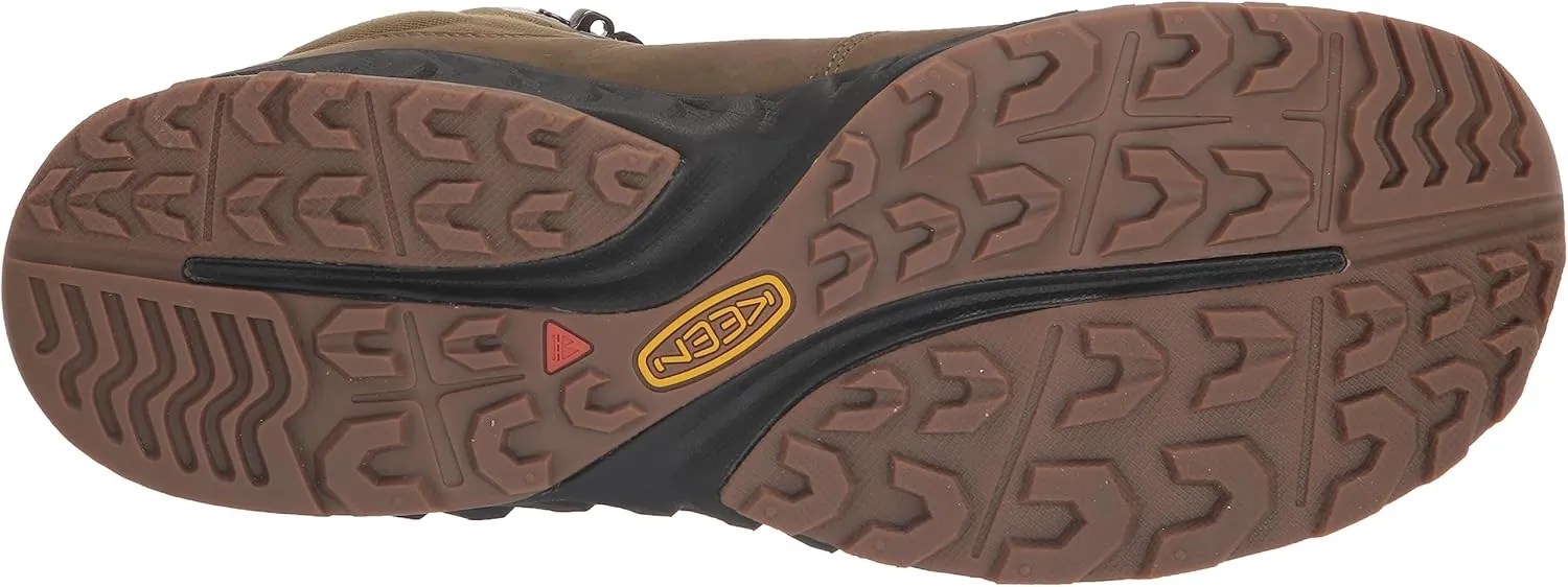 KEEN Men's Nxis Explore Mid Height Waterproof Fast Packing Hiking Boots