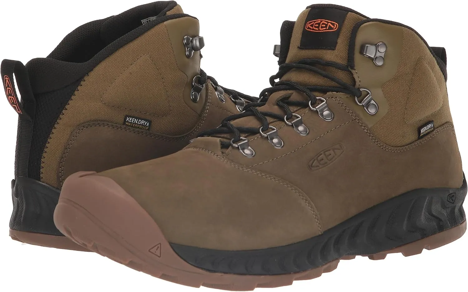 KEEN Men's Nxis Explore Mid Height Waterproof Fast Packing Hiking Boots