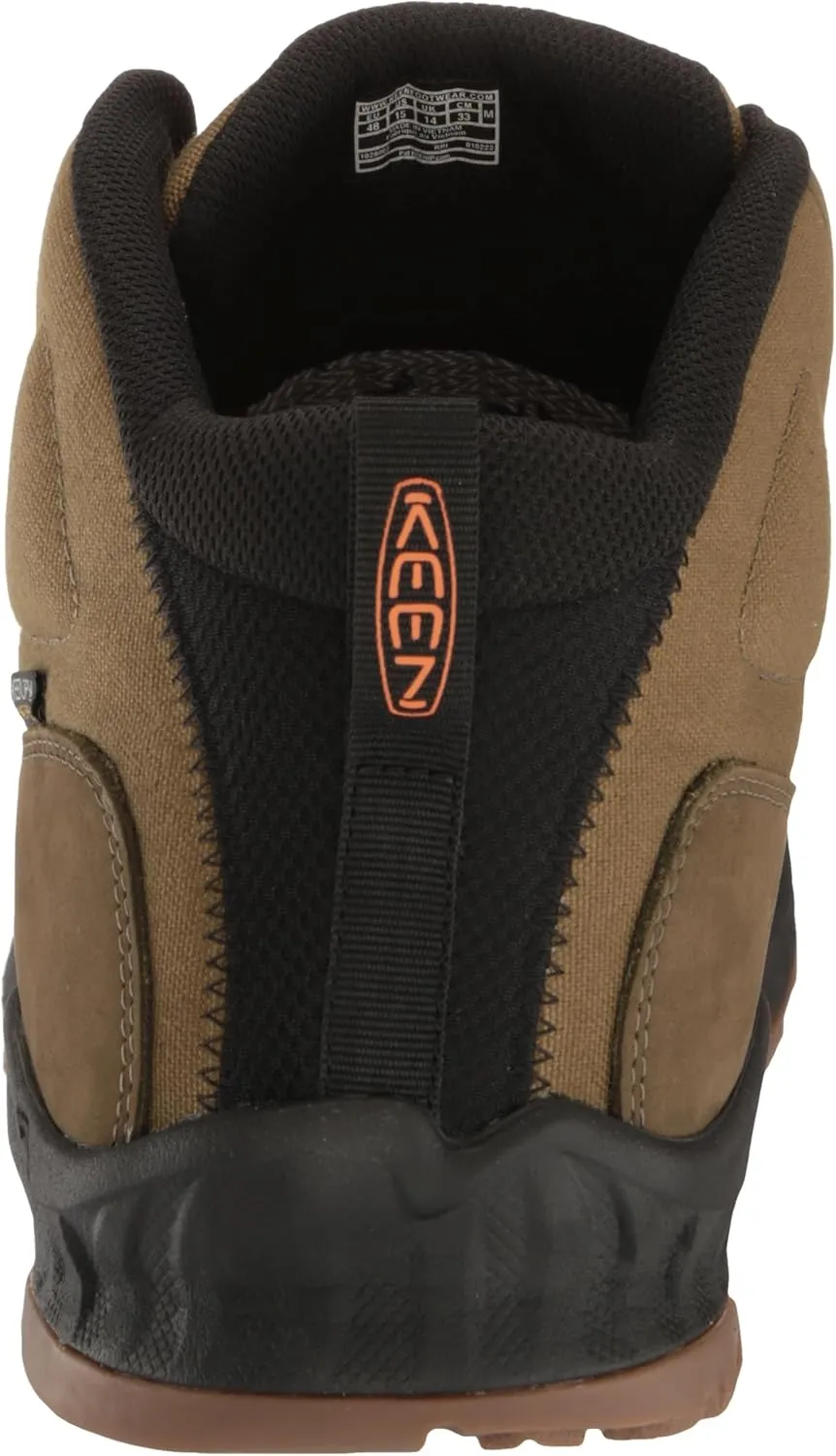 KEEN Men's Nxis Explore Mid Height Waterproof Fast Packing Hiking Boots