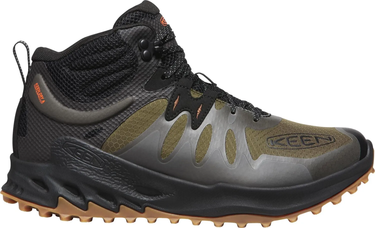 KEEN Men's Zionic Mid Height Waterproof All Terrain Hiking Boots