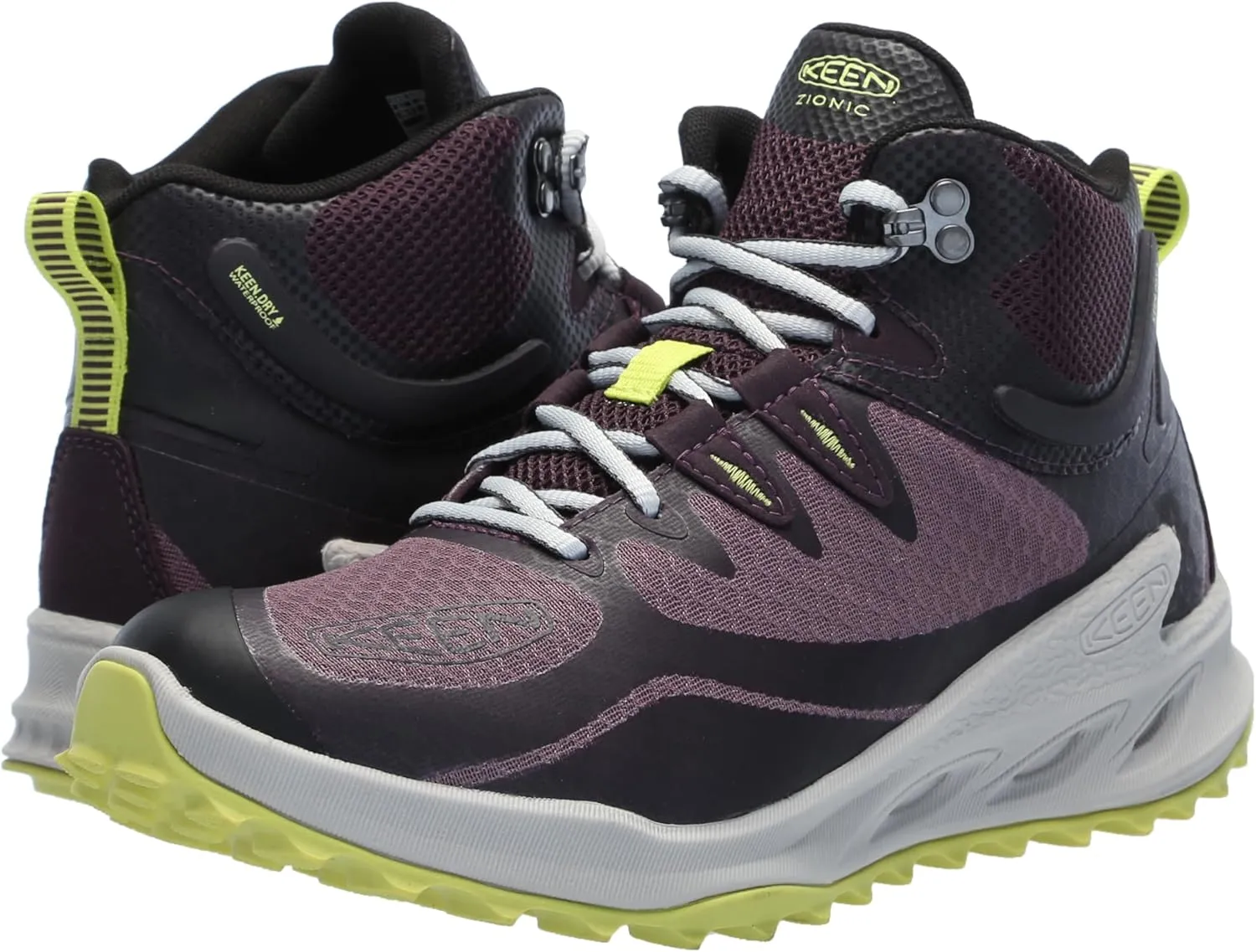 KEEN Women's Zionic Mid Height Waterproof All Terrain Hiking Boots