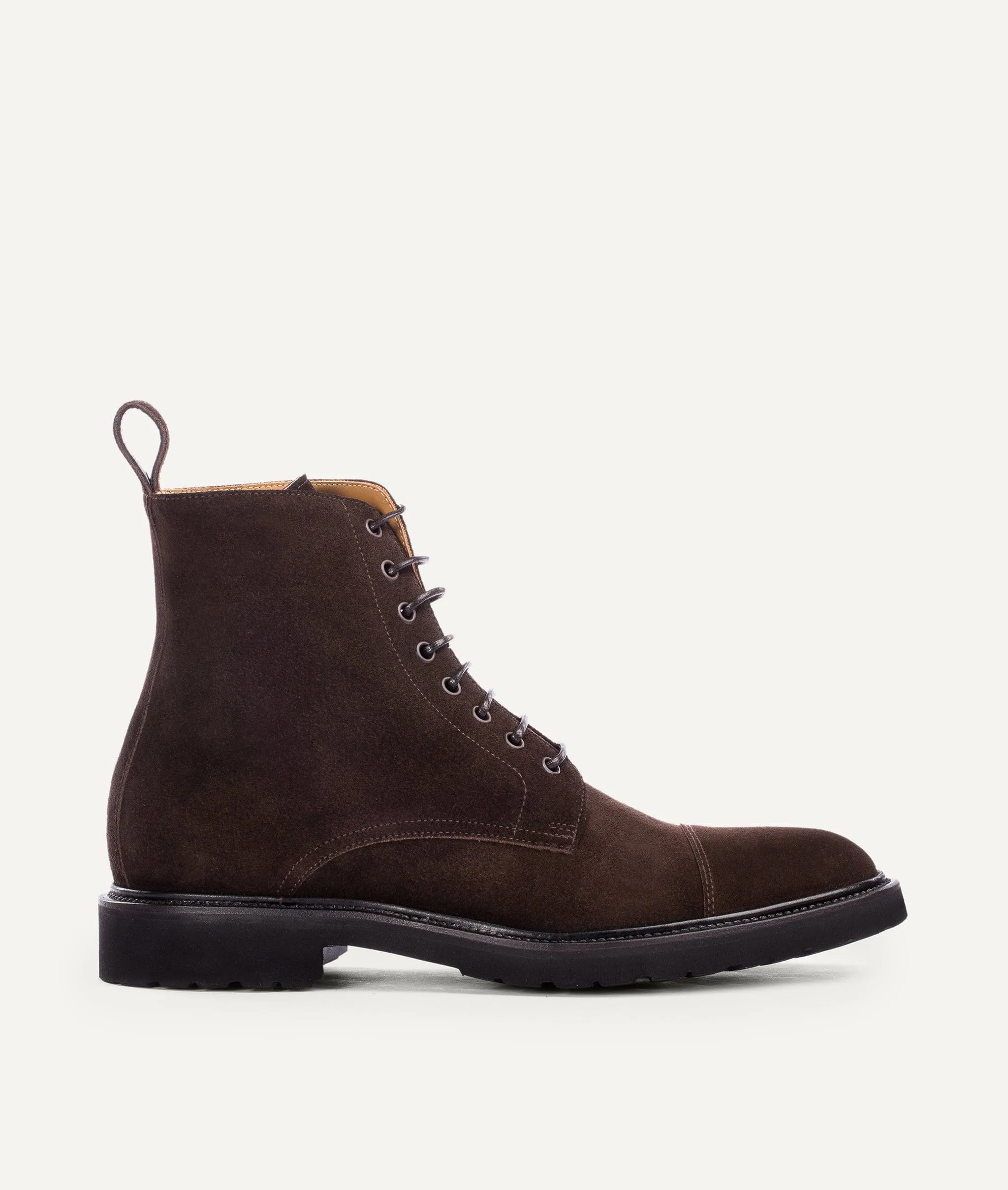 Lace-Up Boot in Suede
