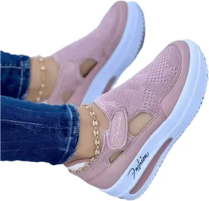 Ladmiple Sneakers For Women Slip On Wide Width Loafers Canvas Shoes Fashion Dressy Casual Summer Flats Walking Sneakers