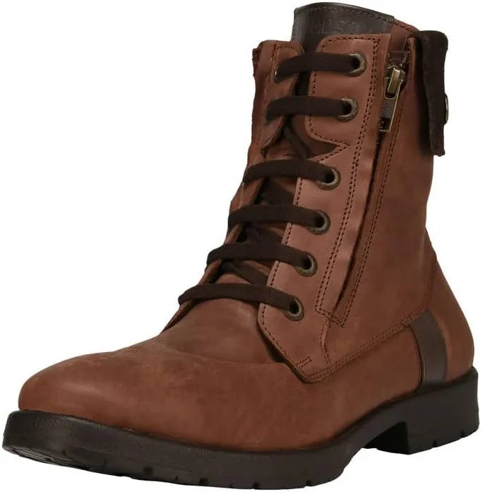 LIBERTYZENO Mens Genuine Leather Ankle Length Hiking Desert Boot Shoes