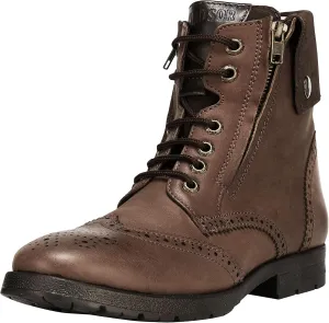 LIBERTYZENO Mens Genuine Leather Ankle Length Hiking Desert Boot Shoes