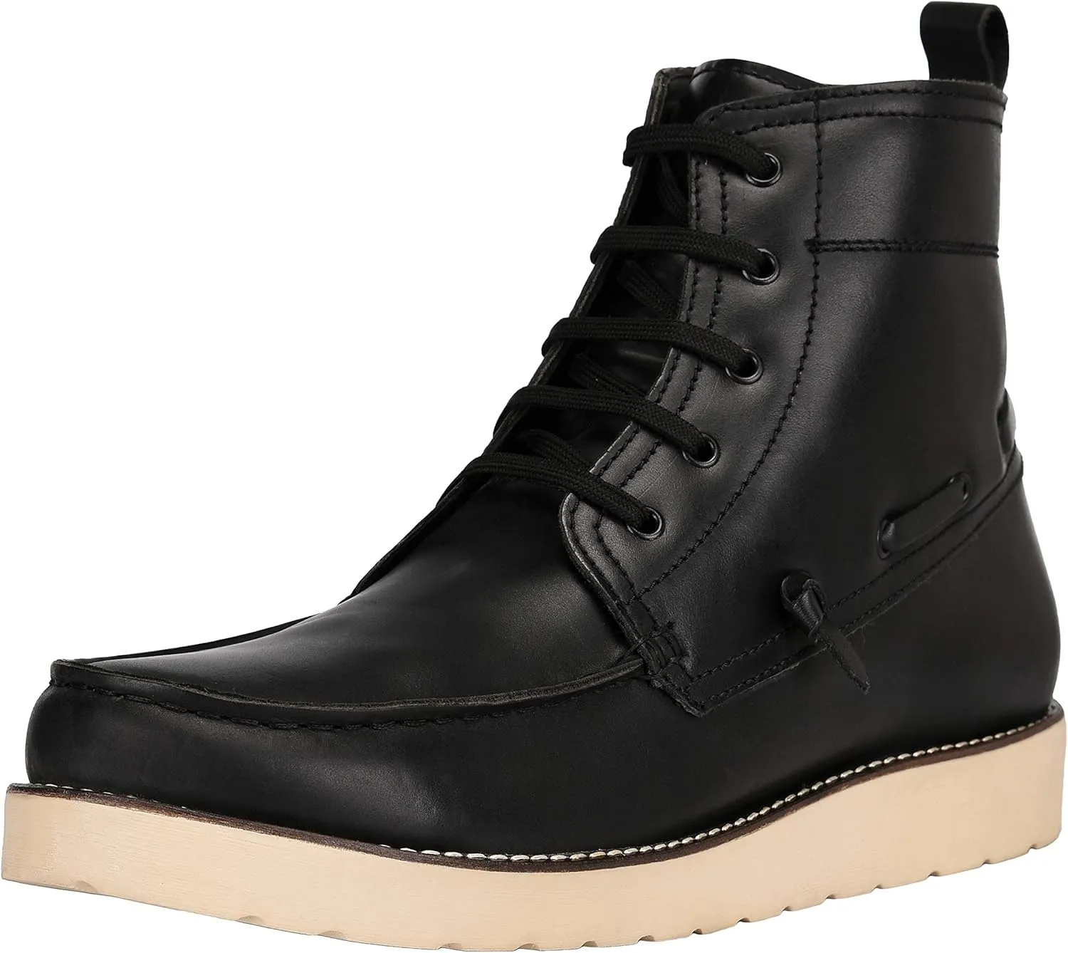 LIBERTYZENO Mens Genuine Leather Ankle Length Hiking Desert Boot Shoes