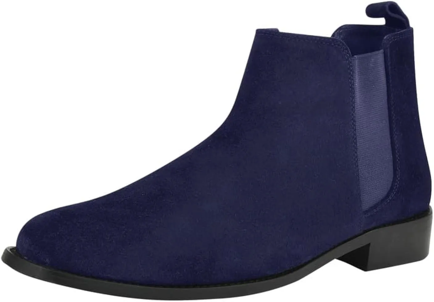 LIBERTYZENO Mens Water Proof Suede Leather Adults High Ankle Casual Chelsea Boots for Prom Graduation