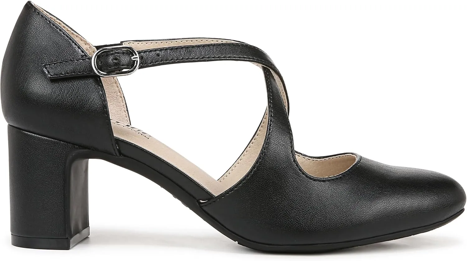 LifeStride Womens Classic Strappy Block Heel
