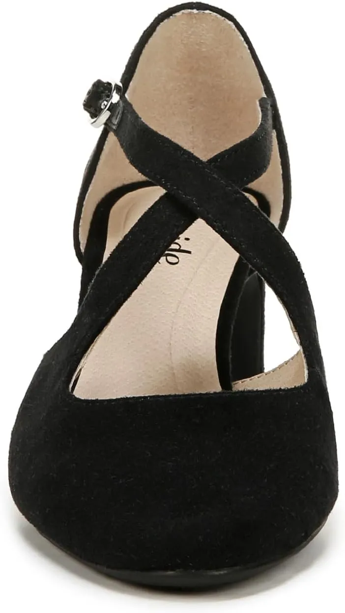LifeStride Womens Classic Strappy Block Heel