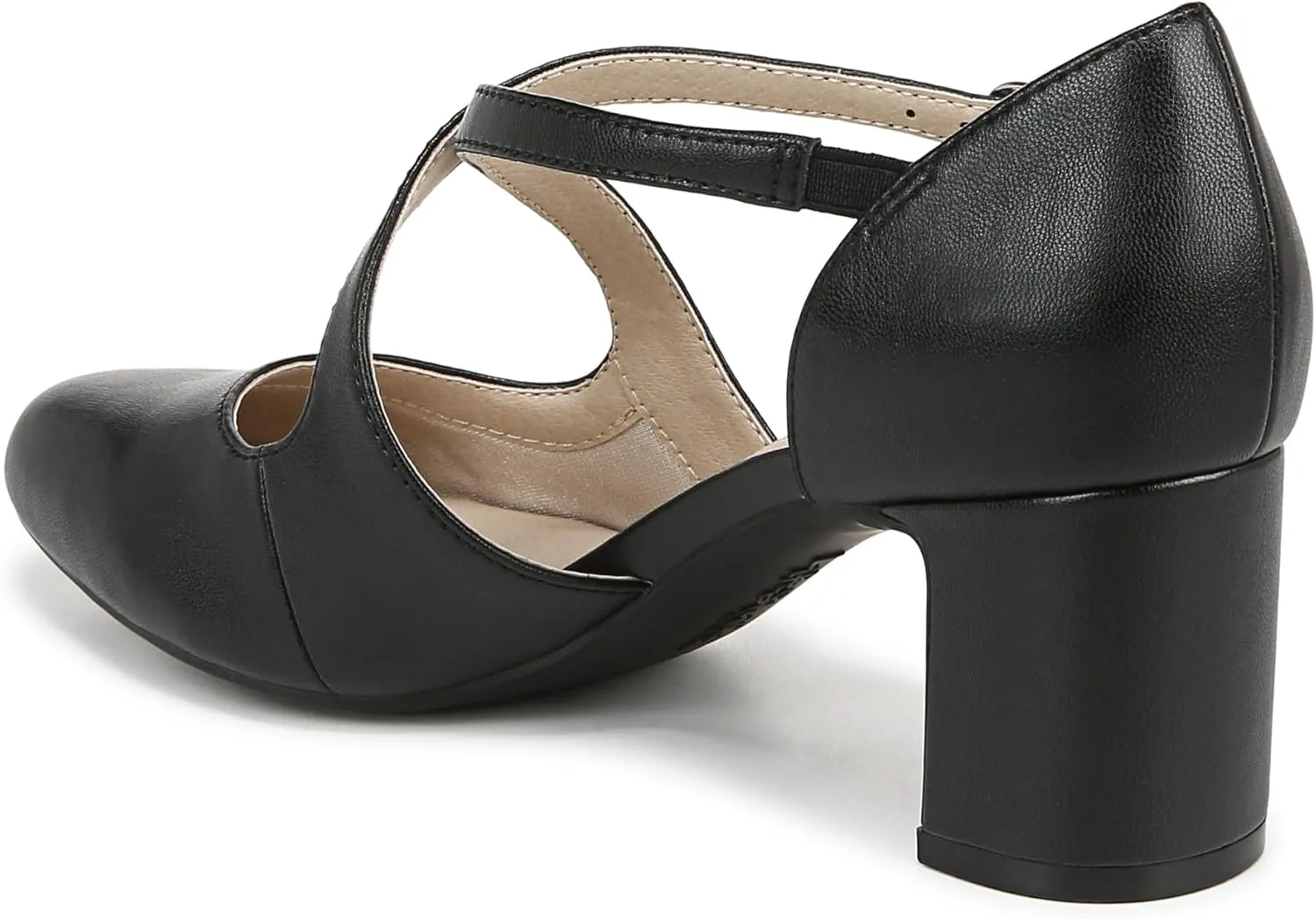 LifeStride Womens Classic Strappy Block Heel