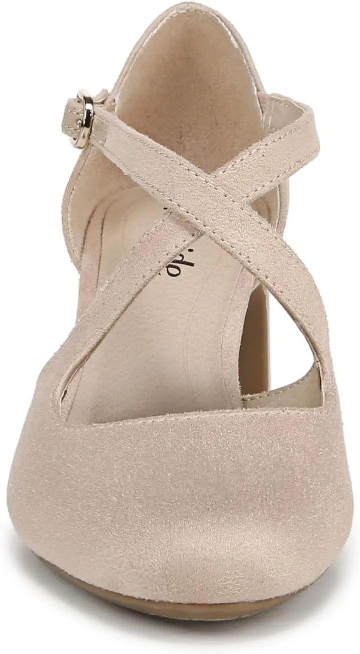 LifeStride Womens Classic Strappy Block Heel