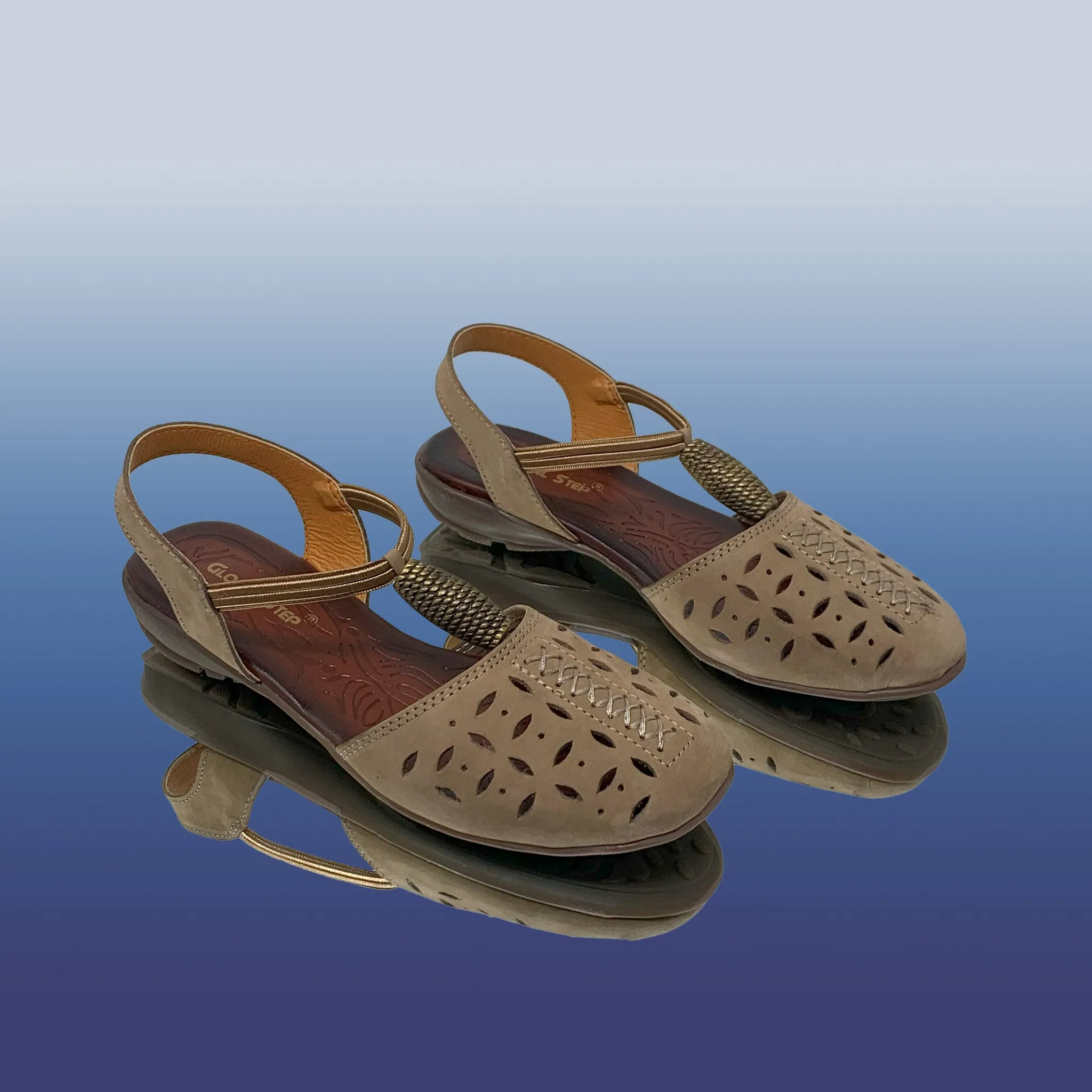 Luxe Cutout Comfort Sandals