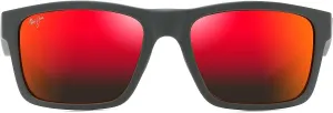 Maui Jim Men's and Women's The Flats Polarized Rectangular Sunglasses