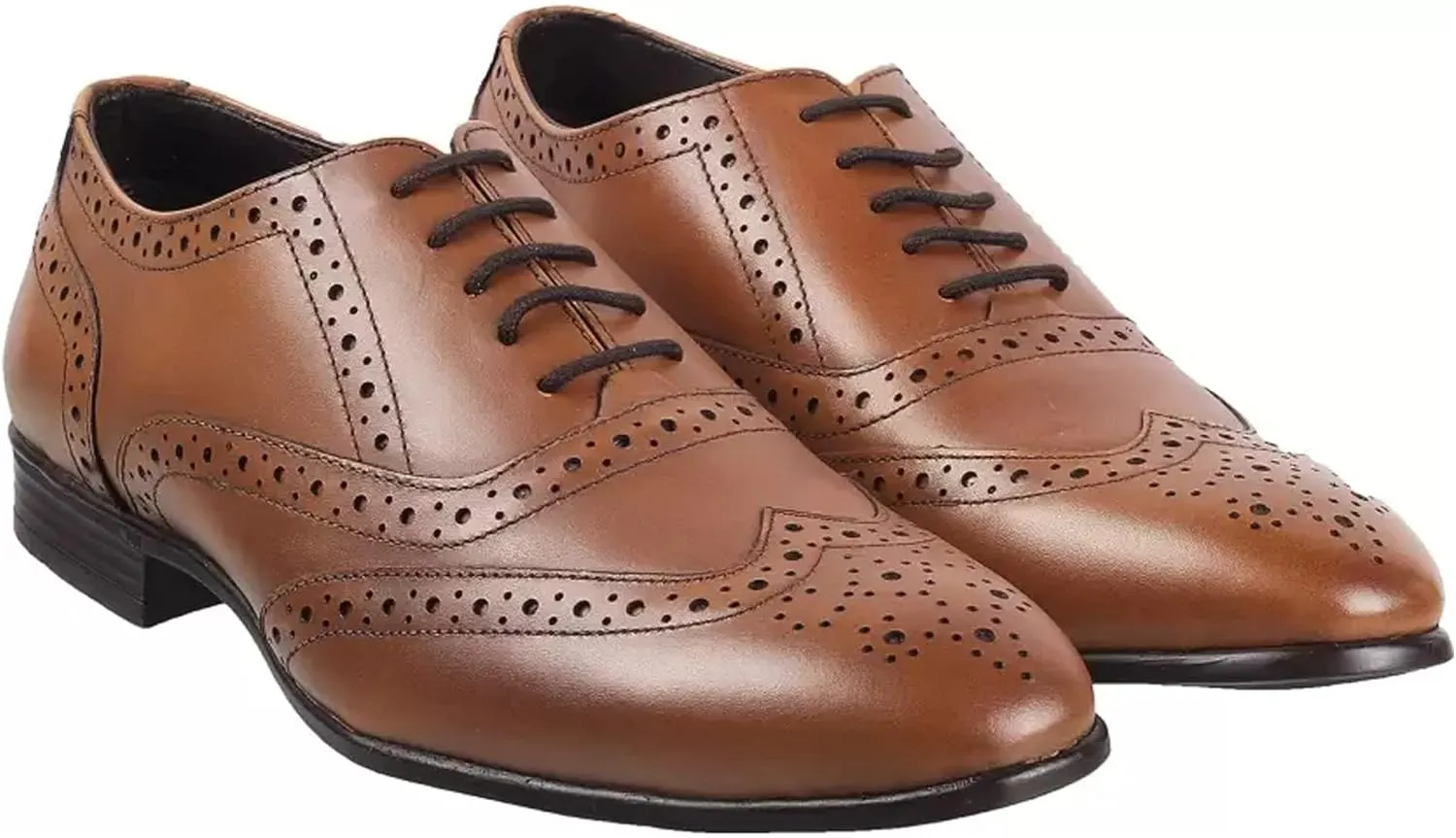 Mens 5 Eye Brogue Oxford Shoes