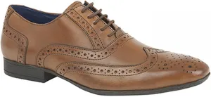 Mens 5 Eye Brogue Oxford Shoes