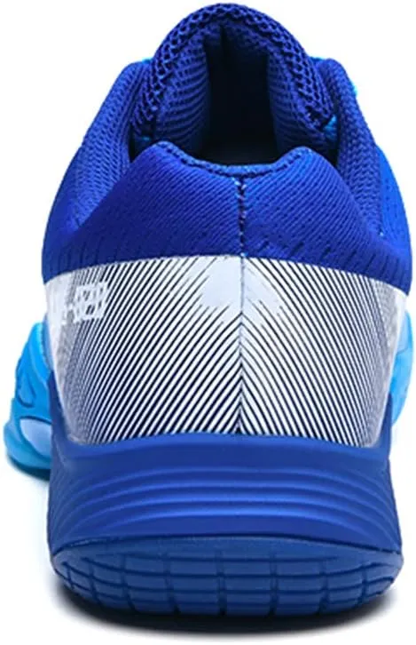 Men's Badminton Shoes Indoor Court Shoes Resistant Non-Slip Racquetball Squash Volleyball Pickleball Shoe Low Top Training Shoes