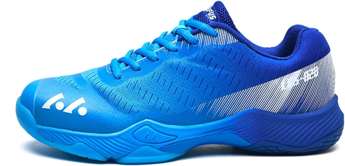 Men's Badminton Shoes Indoor Court Shoes Resistant Non-Slip Racquetball Squash Volleyball Pickleball Shoe Low Top Training Shoes