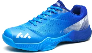 Men's Badminton Shoes Indoor Court Shoes Resistant Non-Slip Racquetball Squash Volleyball Pickleball Shoe Low Top Training Shoes