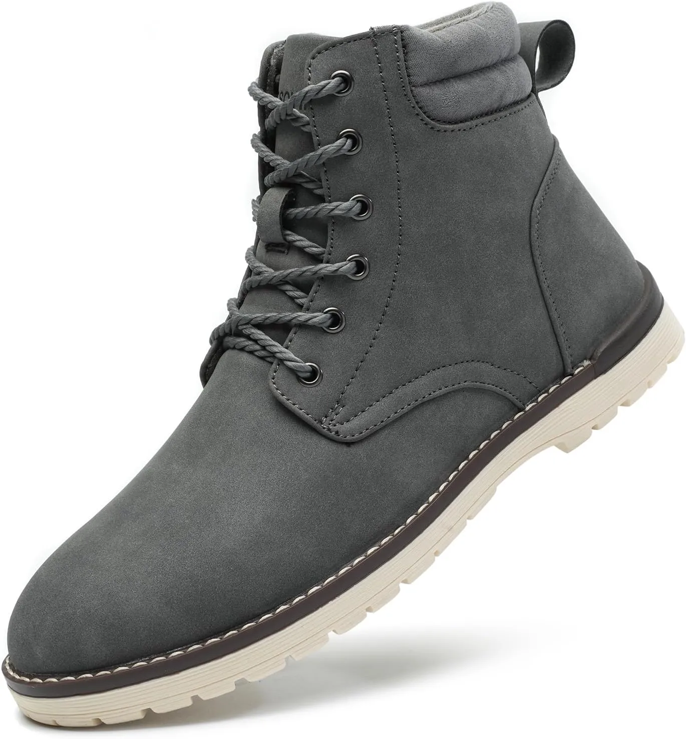 Men's Classic Dress Casual Chukka Boots Lace Up Outdoor Desert Ankle Hiking Boots for Men