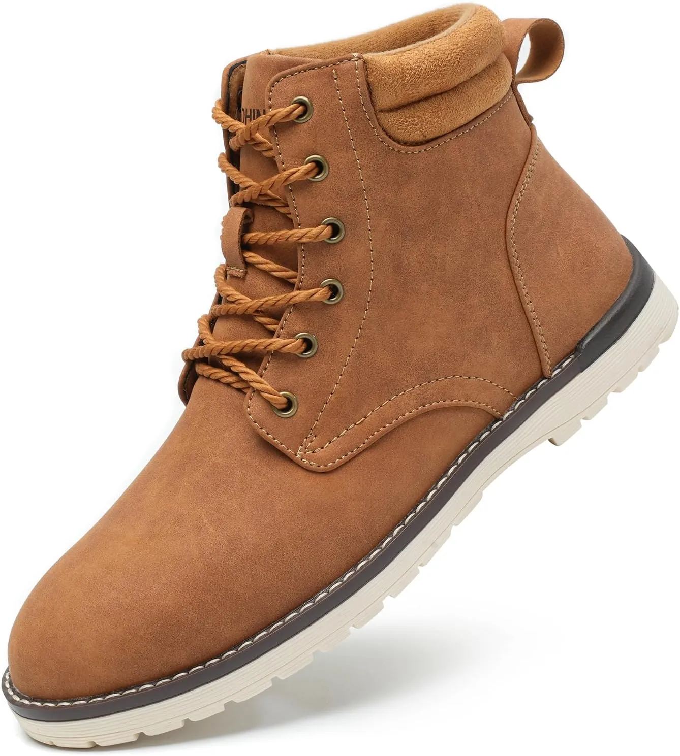 Men's Classic Dress Casual Chukka Boots Lace Up Outdoor Desert Ankle Hiking Boots for Men