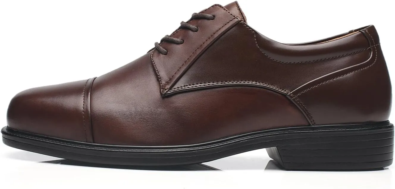 Men's Classic Modern Wide Width Plain Toe Oxford