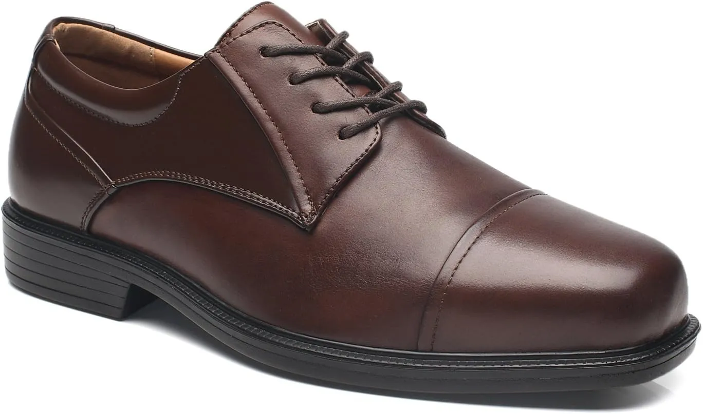 Men's Classic Modern Wide Width Plain Toe Oxford