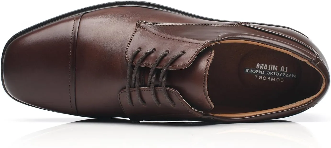 Men's Classic Modern Wide Width Plain Toe Oxford