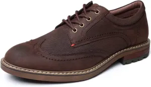 Mens Dress Shoes, Lace Up Plain Toe Leather Oxford