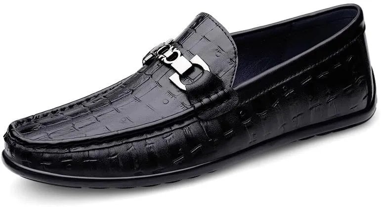 Men's Fashion Luxury Slip-On Formal Business Leather Dress Shoes Mens Breathable Wingtip Brogue Oxfords