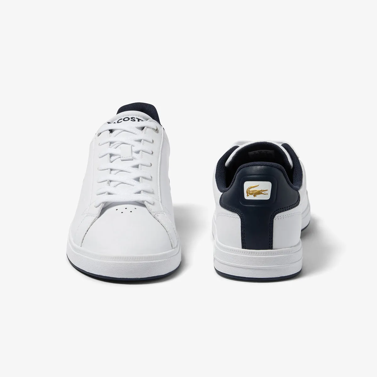 Men'S Lacoste Graduate Pro Leather Tricolour Trainers