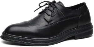 Mens Leather Oxfords Shoes Wedding Party Dress Shoes Business Work Wingtip Brogue for Men