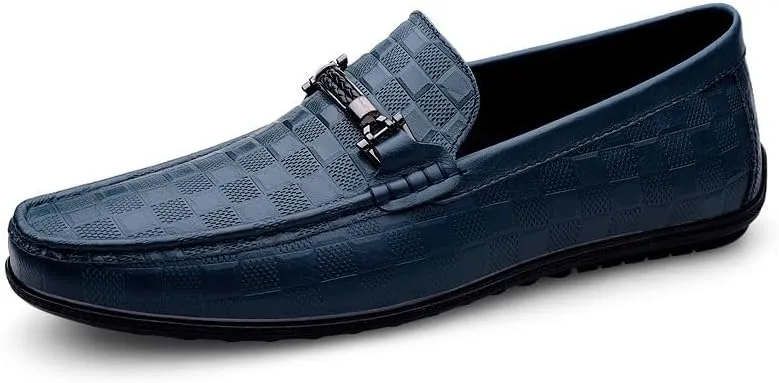 Men's Modern Classic Slip On Oxfords Shoes Mens Patent Leather Wingtip Brogue Dress Shoes