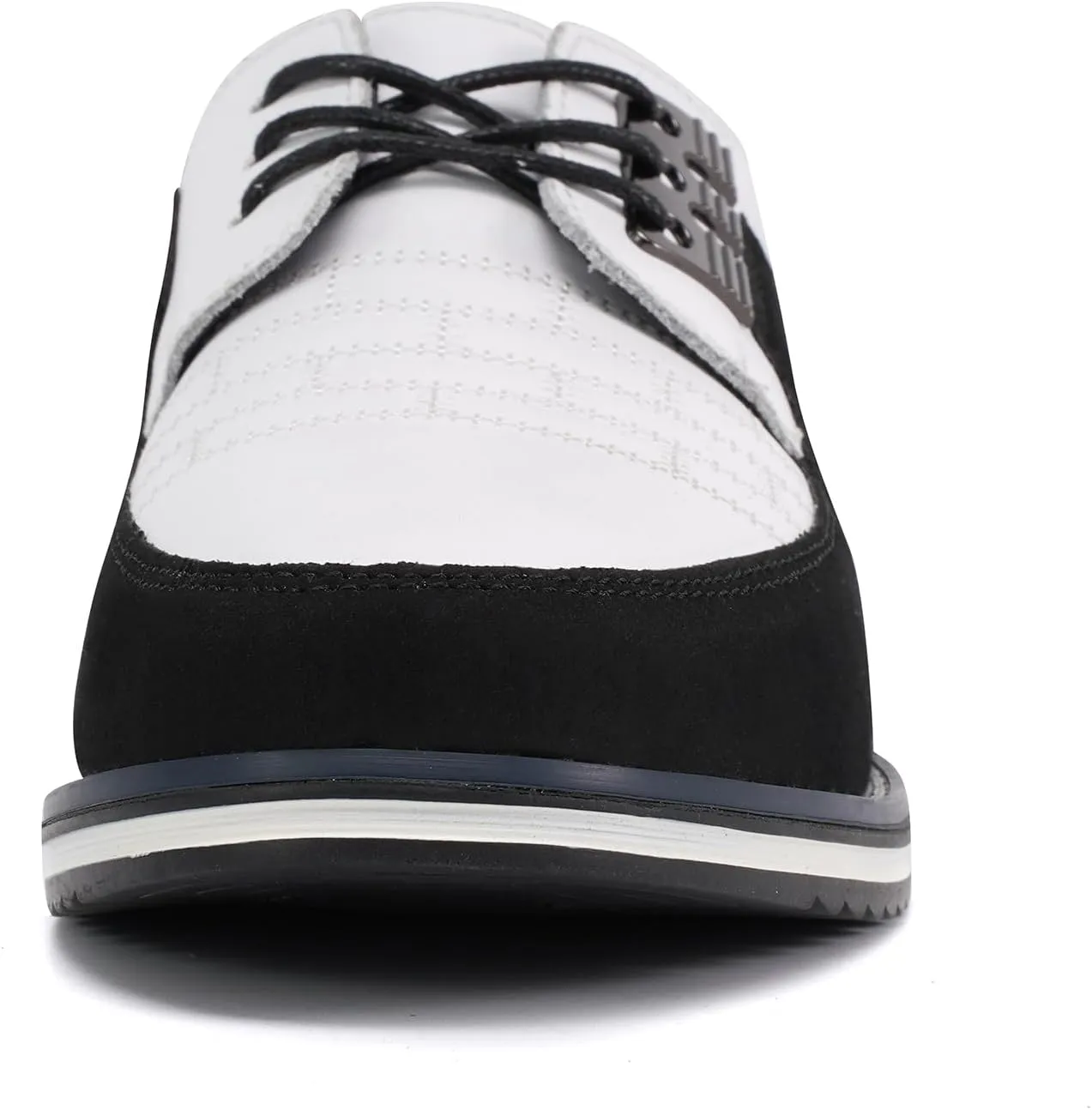 Men's Oxford Casual Shoes Business Lace-up Leather Loafers Fashion Dress Sneakers Breathable Comfortable Office Working Walking Driving