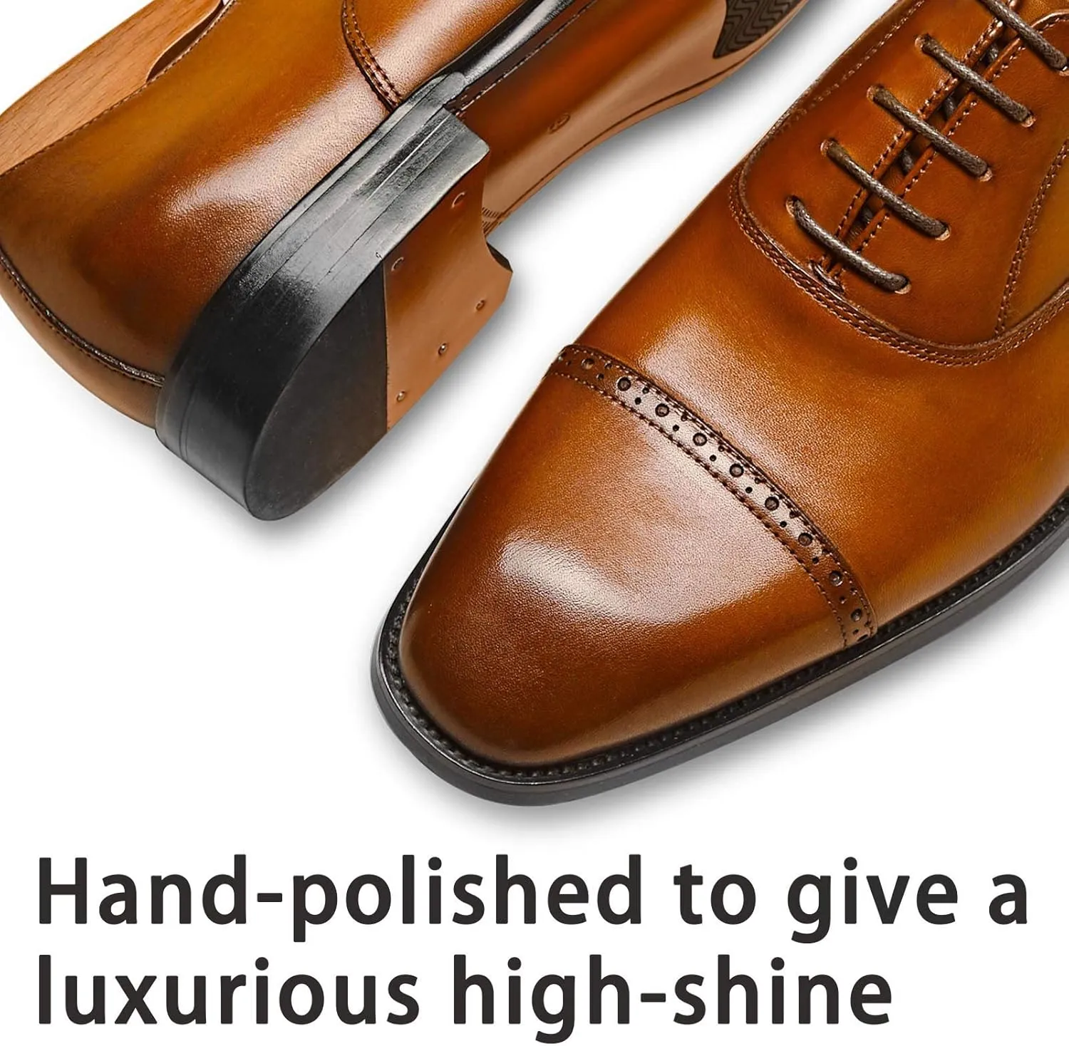 Men's Oxford Formal Comfortable Dress Shoes Genuine Leathers
