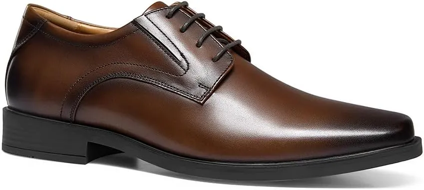 Mens Oxford Leather Business Casual Shoes