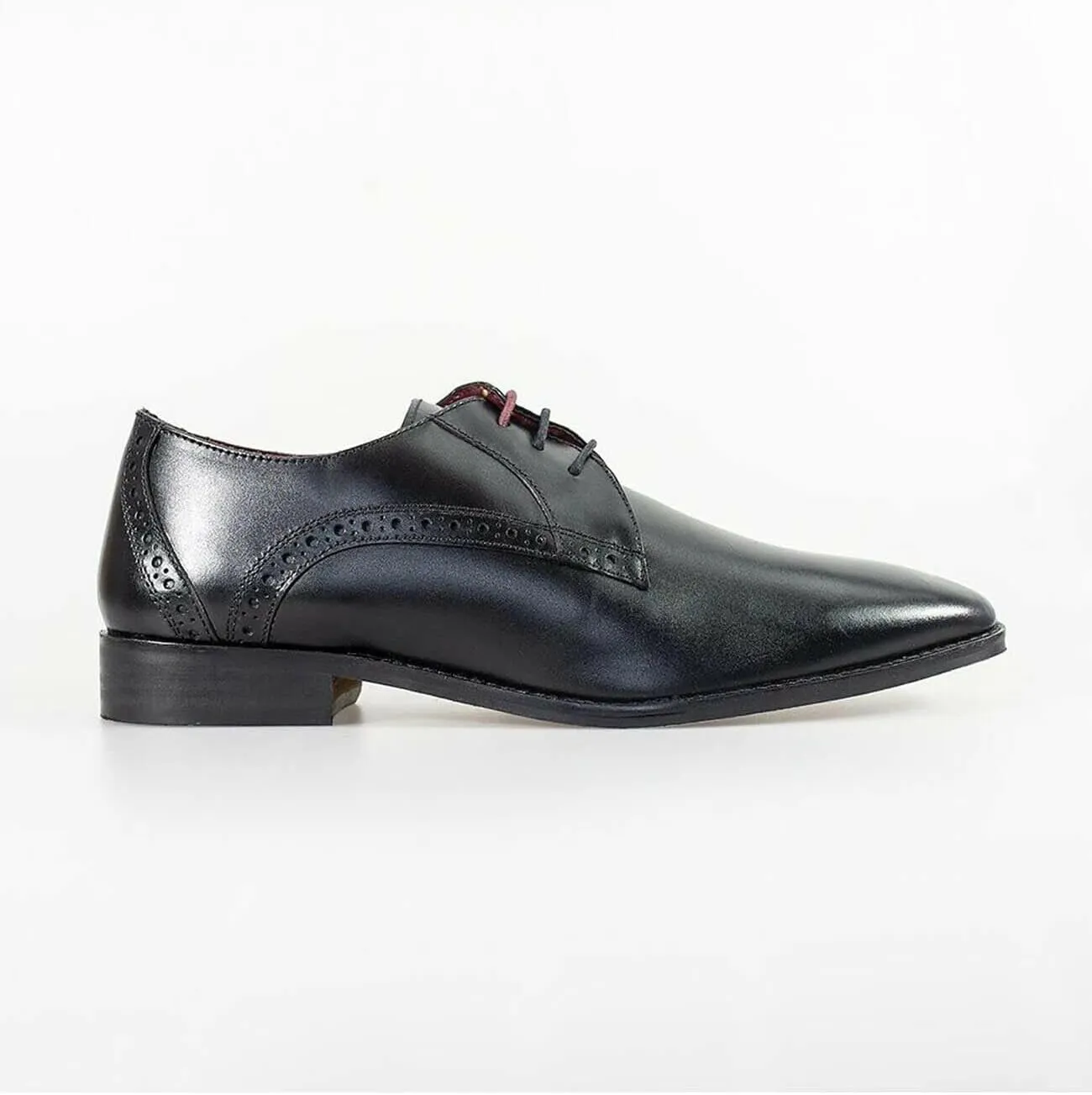 Mens Signature Leathet Lace Up Shoes Brogue Oxford Footwear