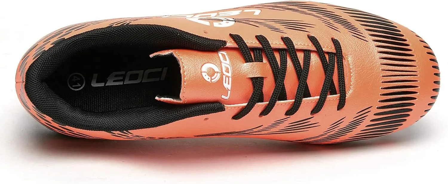 Men's Women's Firm Ground Soccer Cleats Outdoor/Indoor Boys Girls Professional Futsal Football Training Sneakers
