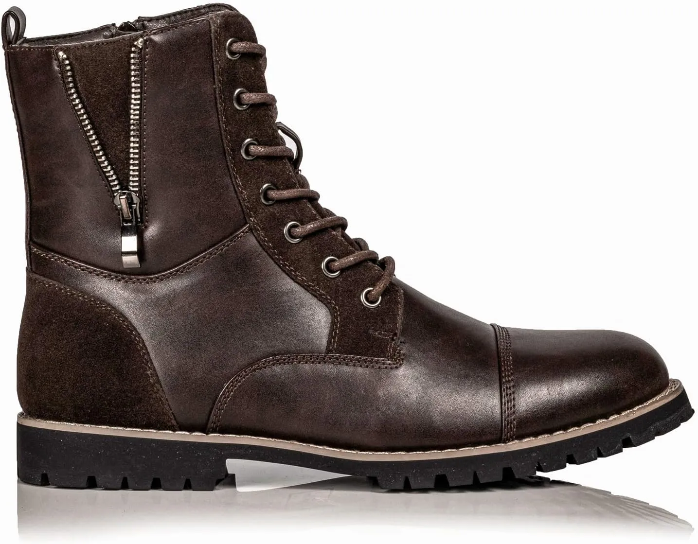 Metrocharm MC313 Men's Lace Up Cap Toe Formal Dress Casual Fashion Oxford Boot